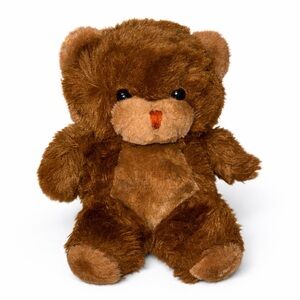 Vintage Kamar Brown Teddy Bear Plush Stuffed Animal Korea LMR Soft Cuddly Toy